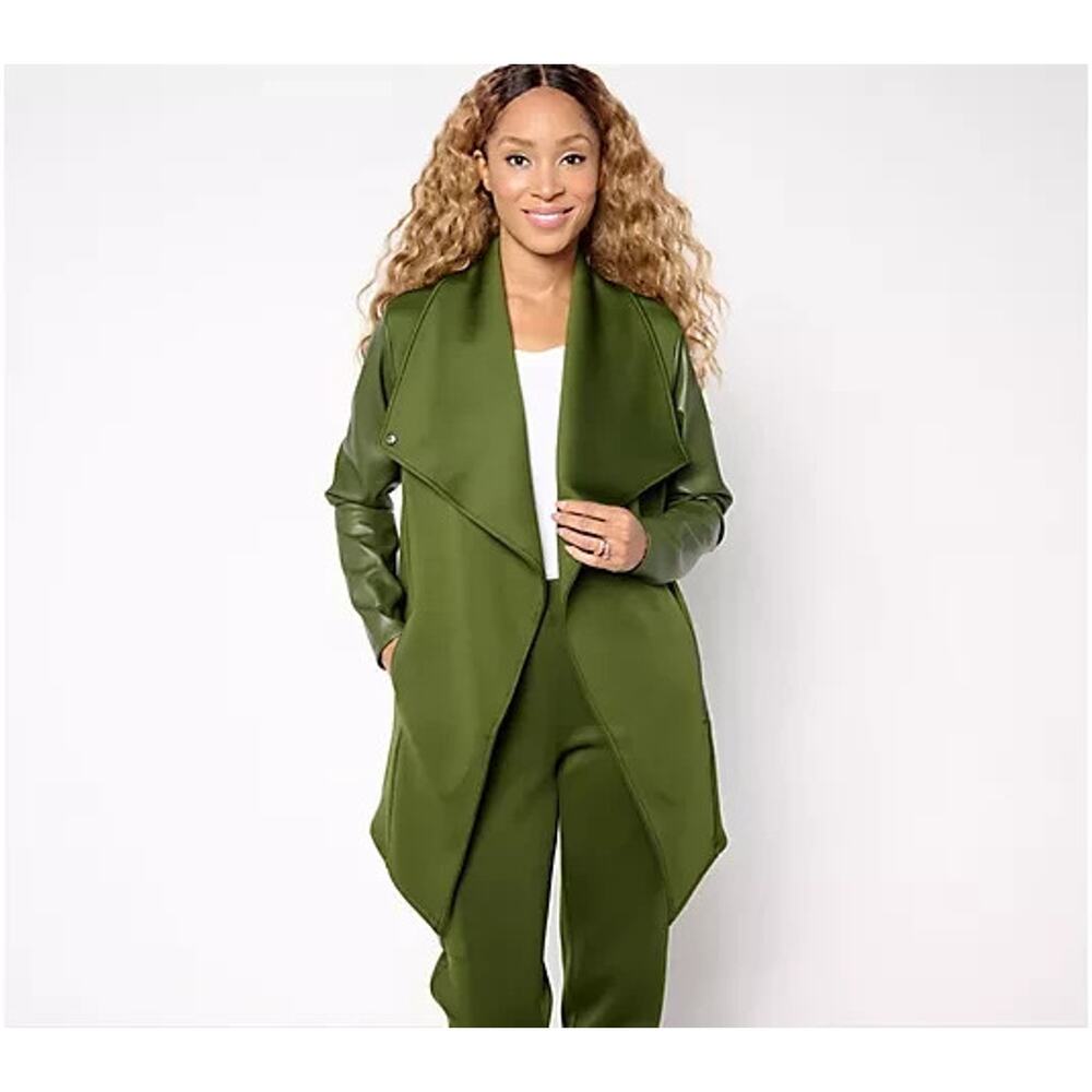 Studio Park x Shawn Killinger Mixed Media Travel Topper Forest Green M A657148